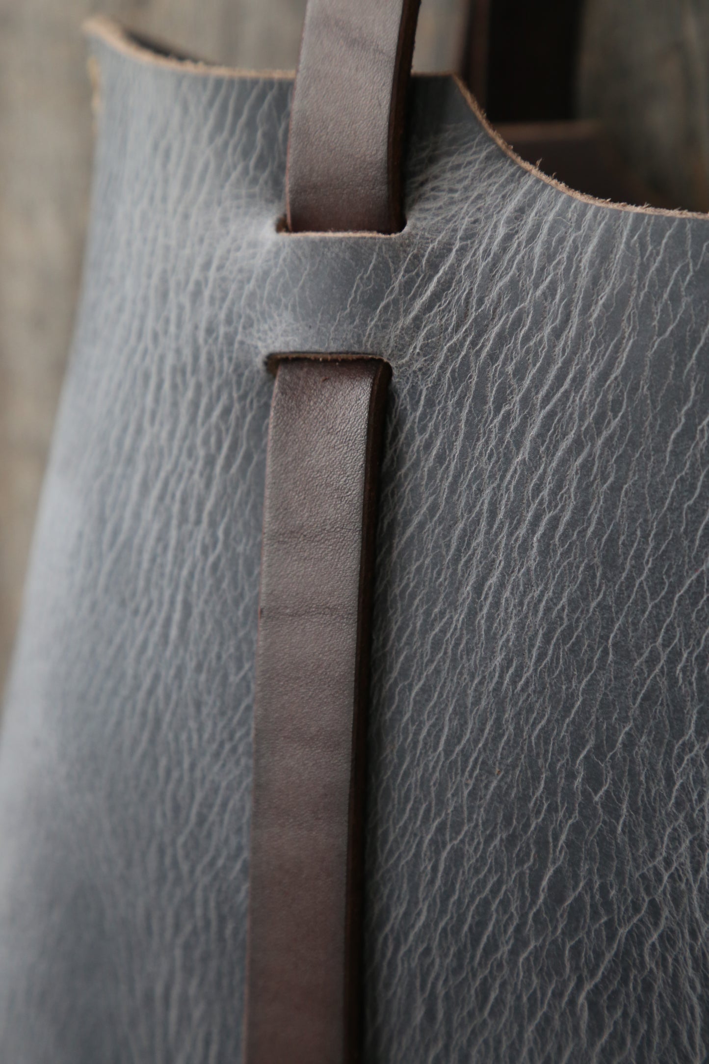 Tall Forest Tote in Slate Grey