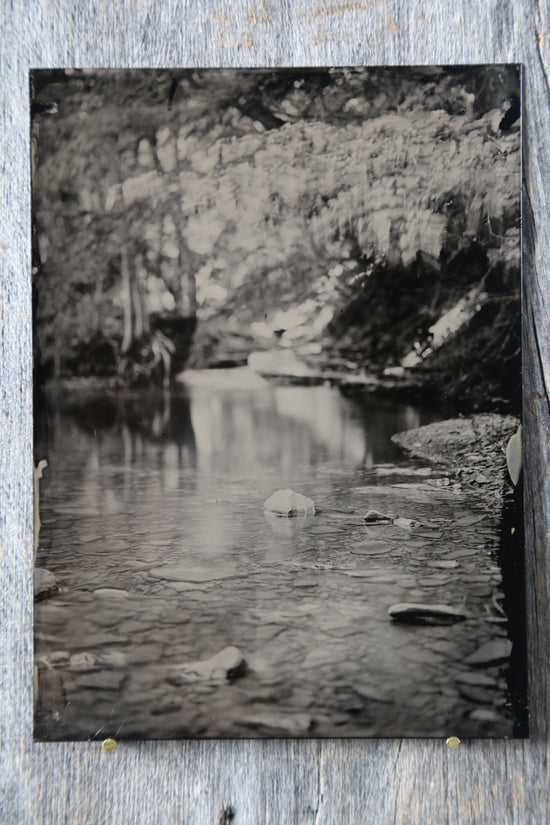 Down by the creek Tintype