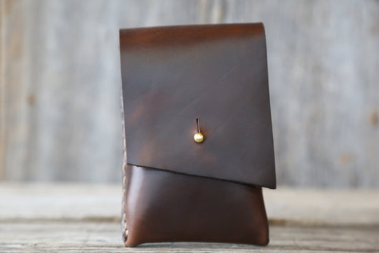 Brown Horween Leather Hip Pouch no.2