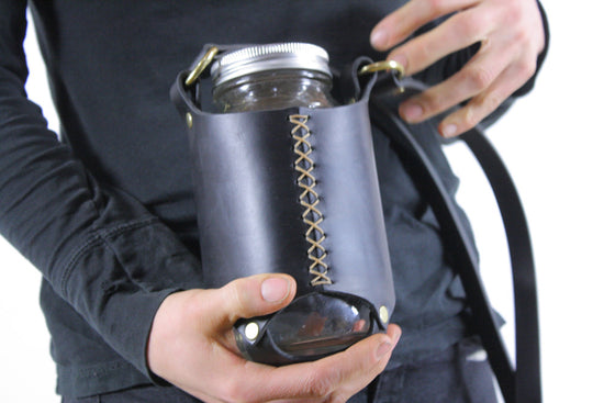 Load image into Gallery viewer, Mason Jar Sling in Black
