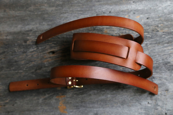 Classic Leather Guitar Strap