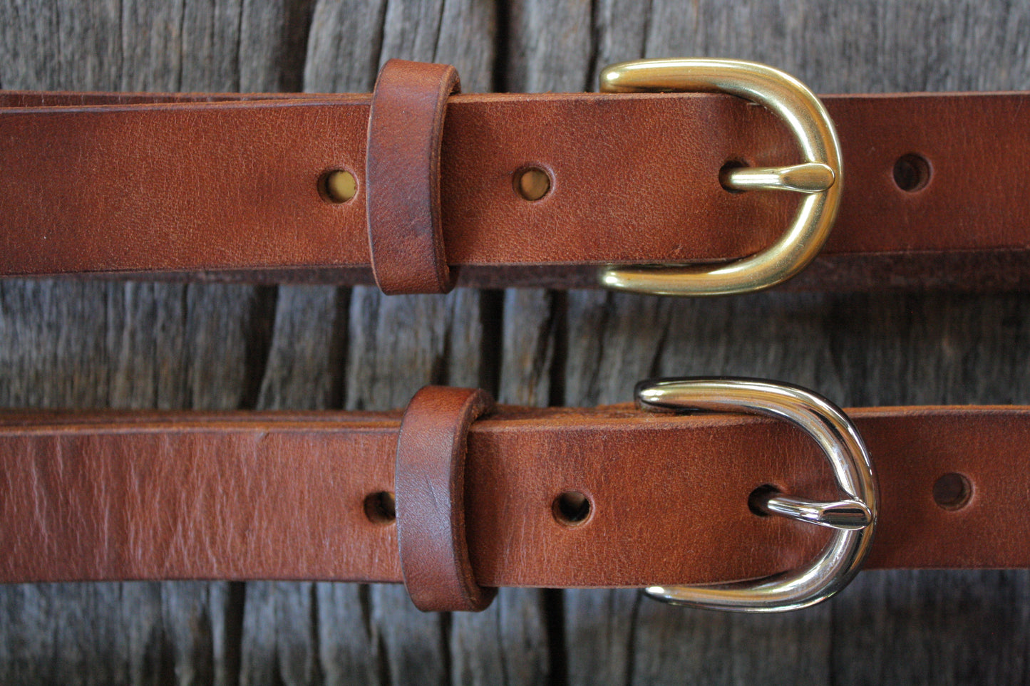 Classic 3/4" Handmade Leather Belt