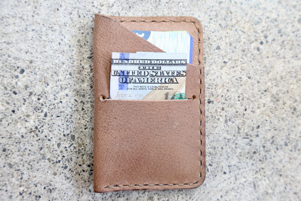 Grey credit card wallet