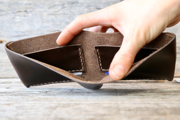Brown 7 pocket wallet